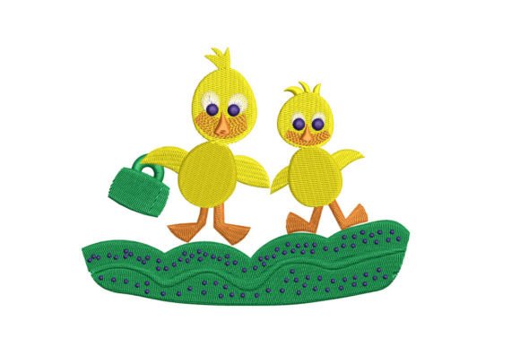 Baby Chicks Embroidery