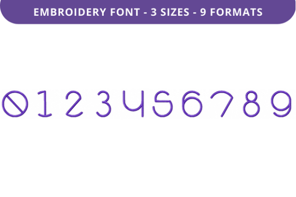 Halo Colony Font 0 to 9