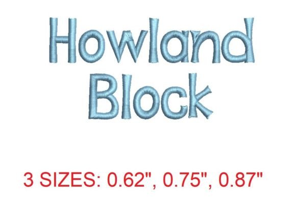 Howland Block Font Review