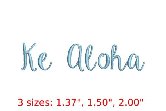 Ke Aloha Font