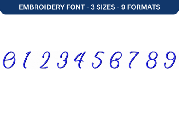 Lovely Home Font Number 0 to 9