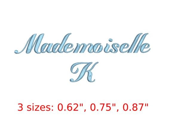 Mademoiselle K Font