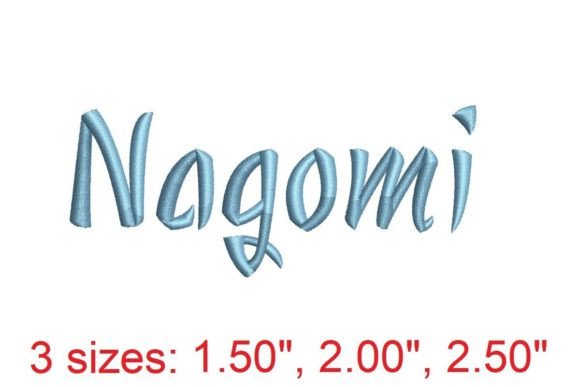 Nagomi Embroidery Font: A Seasonal Designer’s First Look